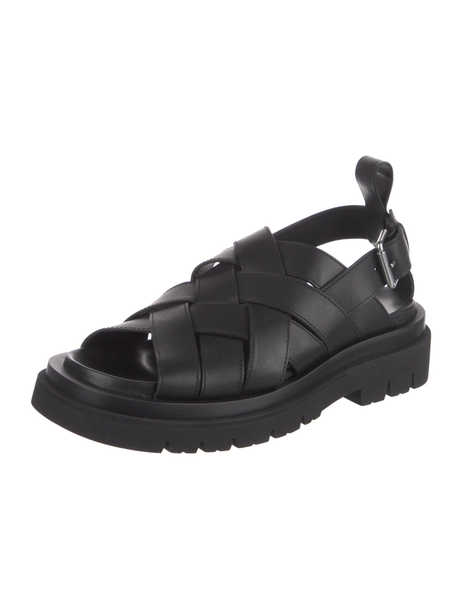 Bottega Veneta Leather Sandals