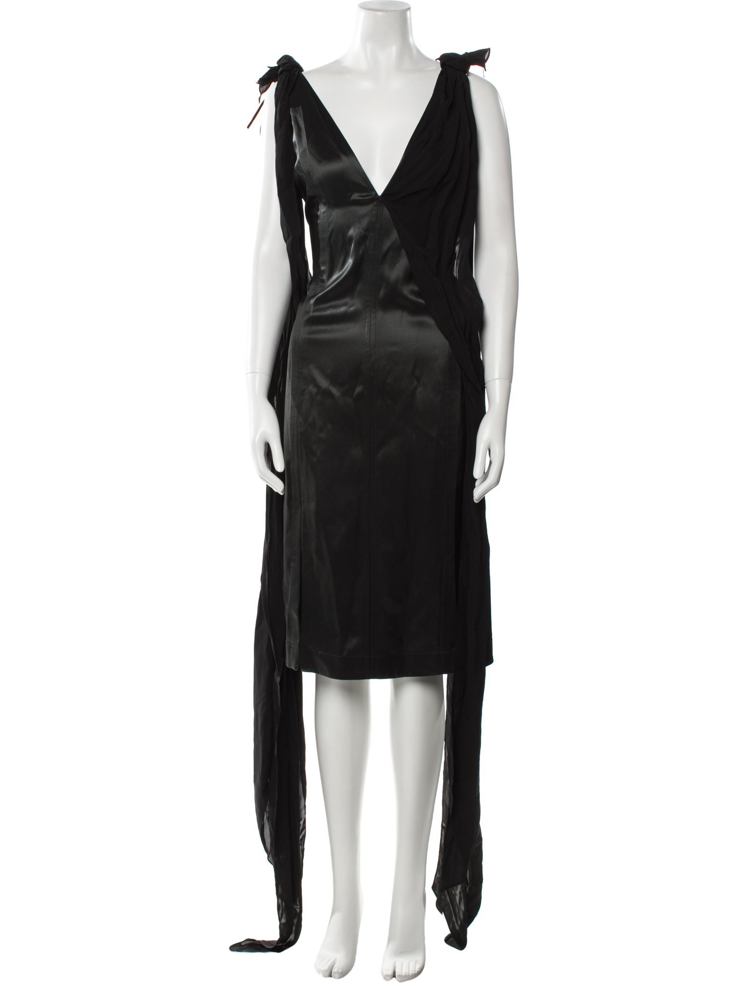 Bottega Veneta Silk Midi Length Dress