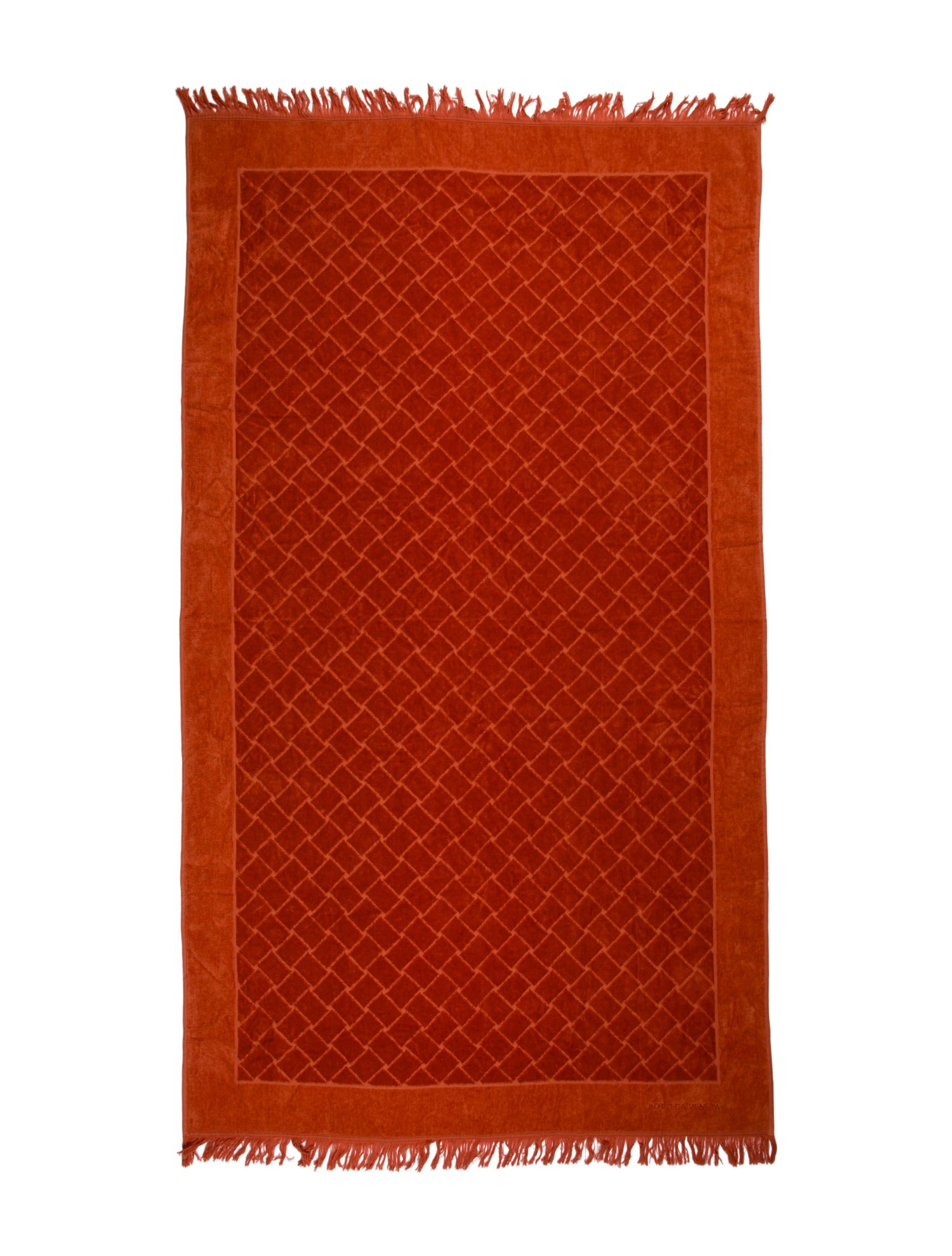 Bottega Veneta Intrecciato Beach Towel w/ Tags