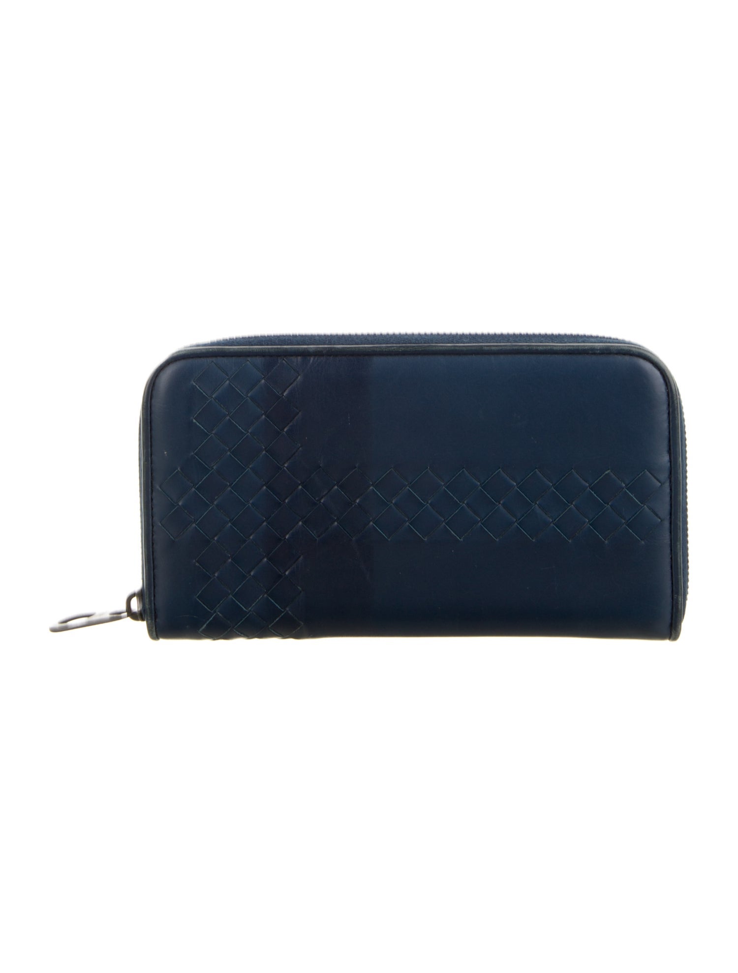 Bottega Veneta Intrecciato Weave Leather Wallet