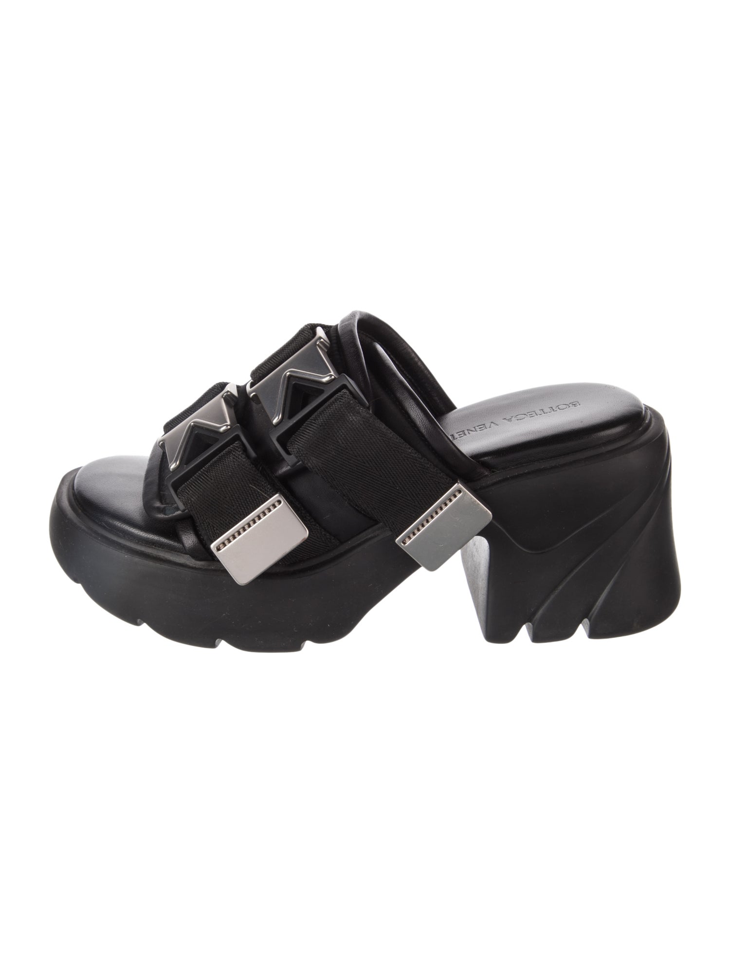 Bottega Veneta Nylon Slides