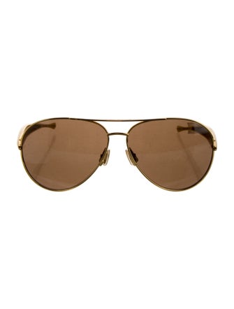 Bottega Veneta Aviator Tinted Sunglasses