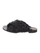 Bottega Veneta Intrecciato Weave Leather Slides