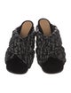 Bottega Veneta Intrecciato Weave Leather Slides