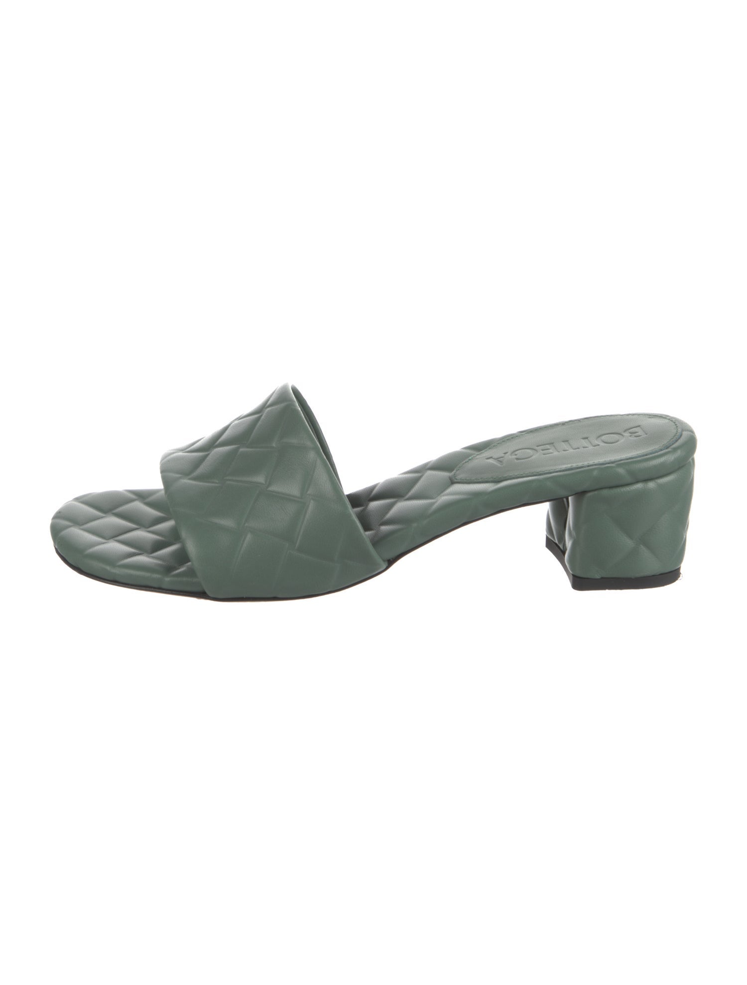 Bottega Veneta Amy Leather Slides