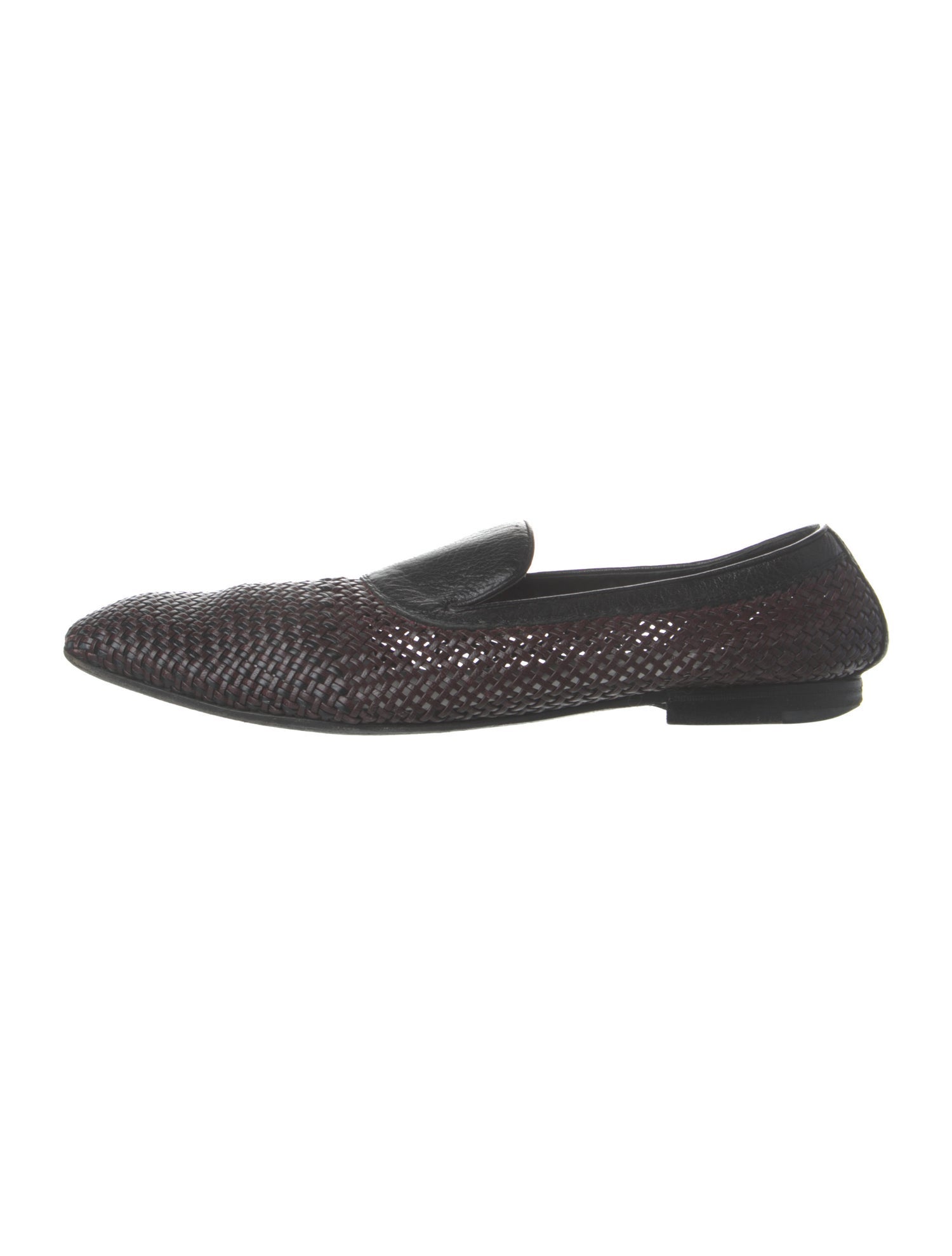 Bottega Veneta Intrecciato Weave Leather Slippers