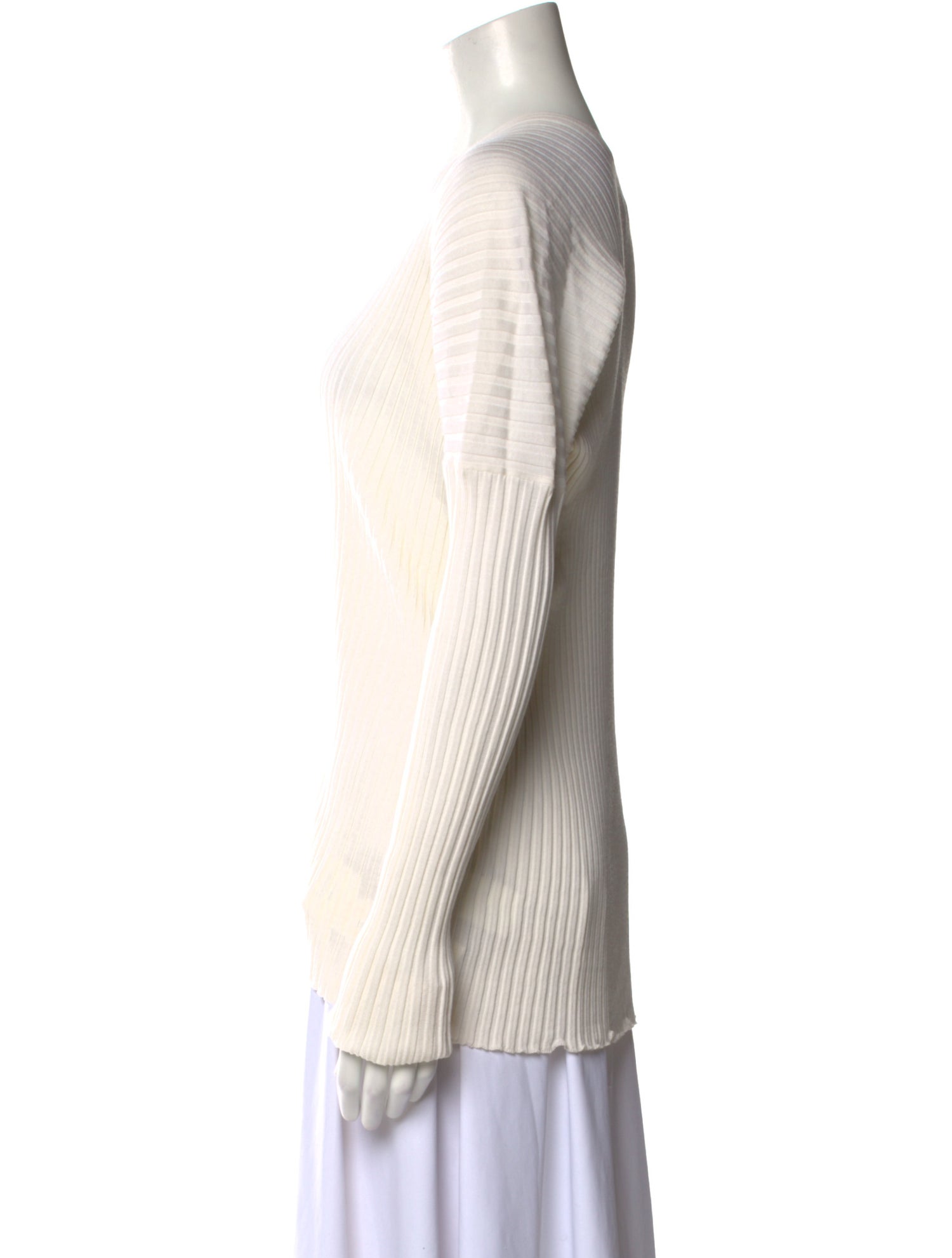 Bottega Veneta V-Neck Long Sleeve Top w/ Tags w/Tags