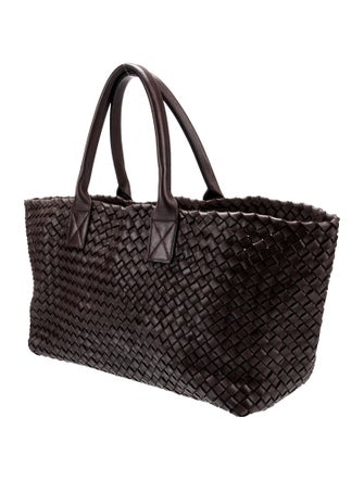 Bottega Veneta Intrecciato Cabat Large