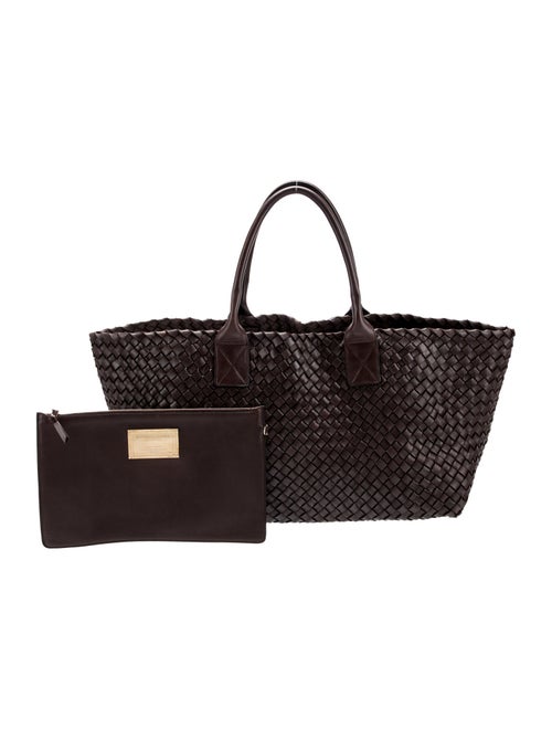 Bottega Veneta Intrecciato Cabat Large