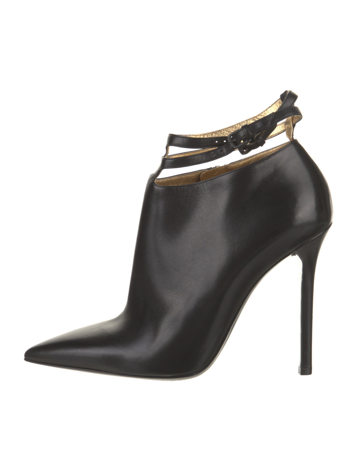 Bottega Veneta Leather T-Strap Pumps