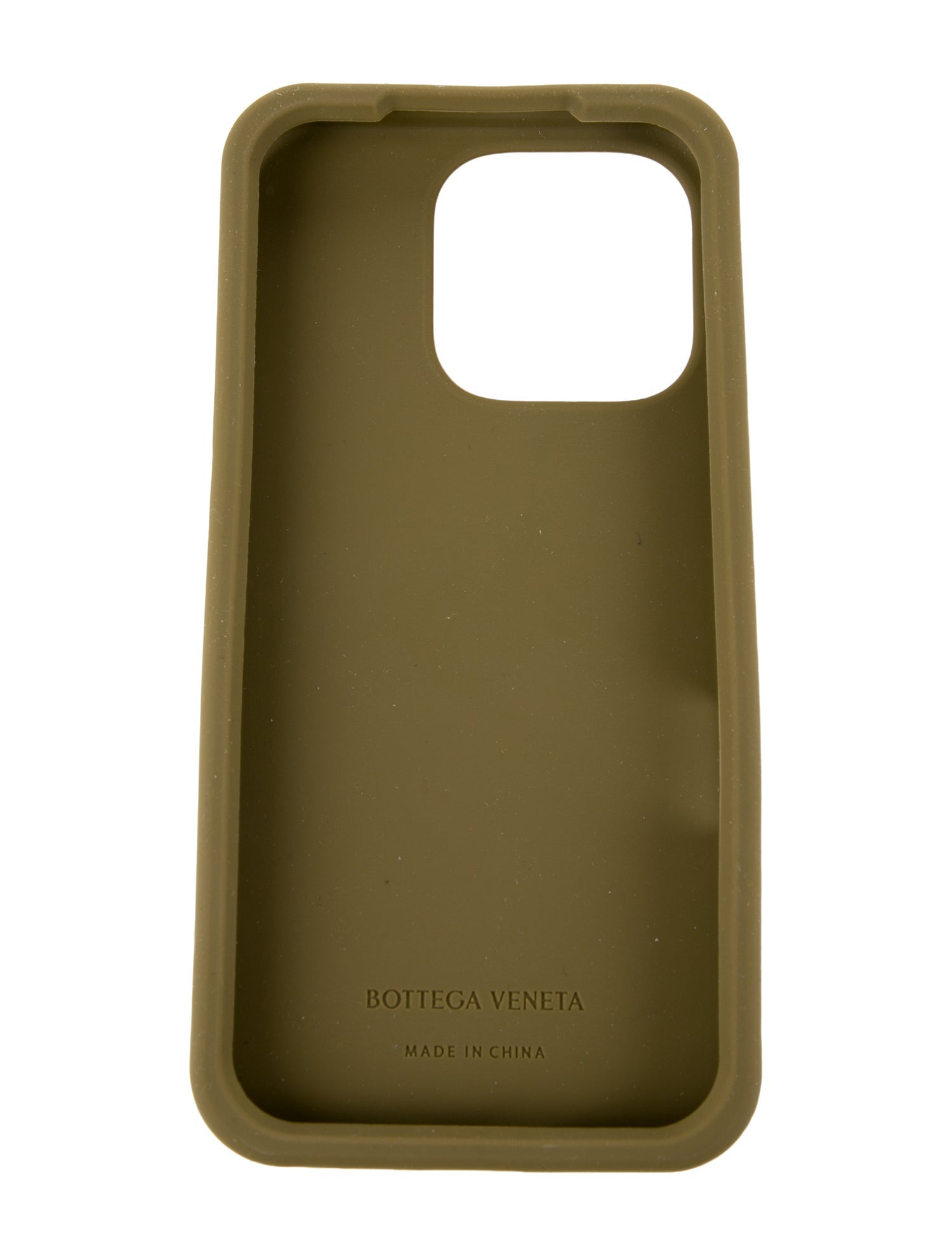 Bottega Veneta Rubber Intrecciato iPhone 13 Pro Case w/Tags