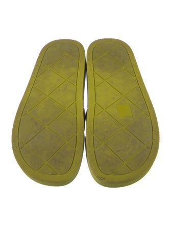 Bottega Veneta Intrecciato Weave Rubber Slides