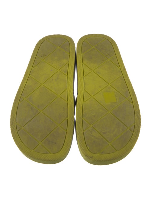 Bottega Veneta Intrecciato Weave Rubber Slides