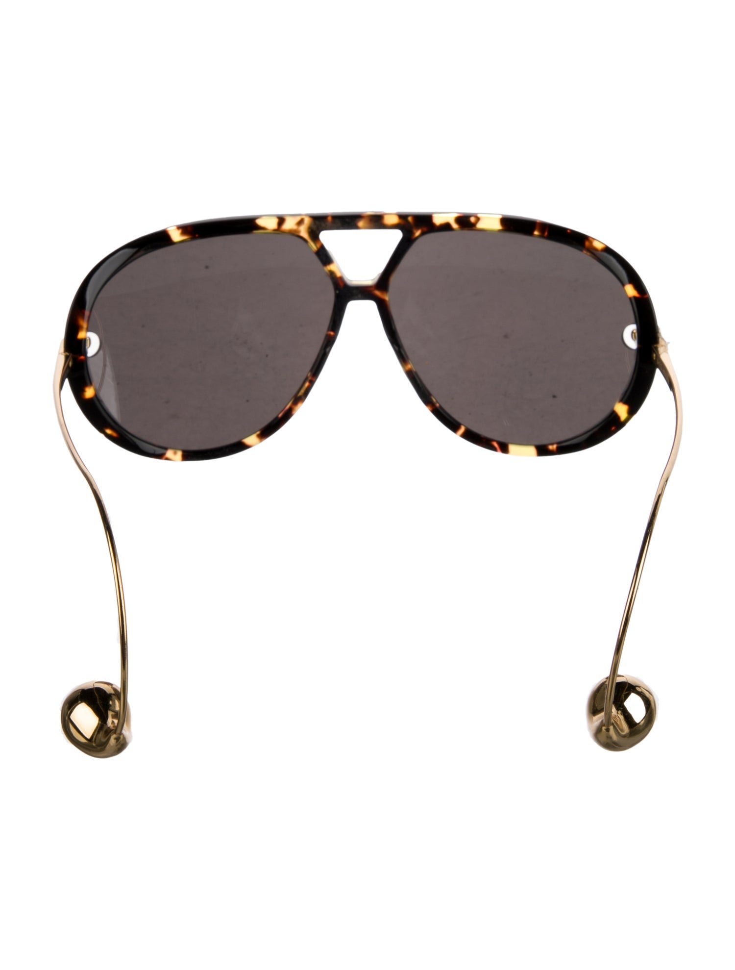 Bottega Veneta Aviator Tinted Sunglasses