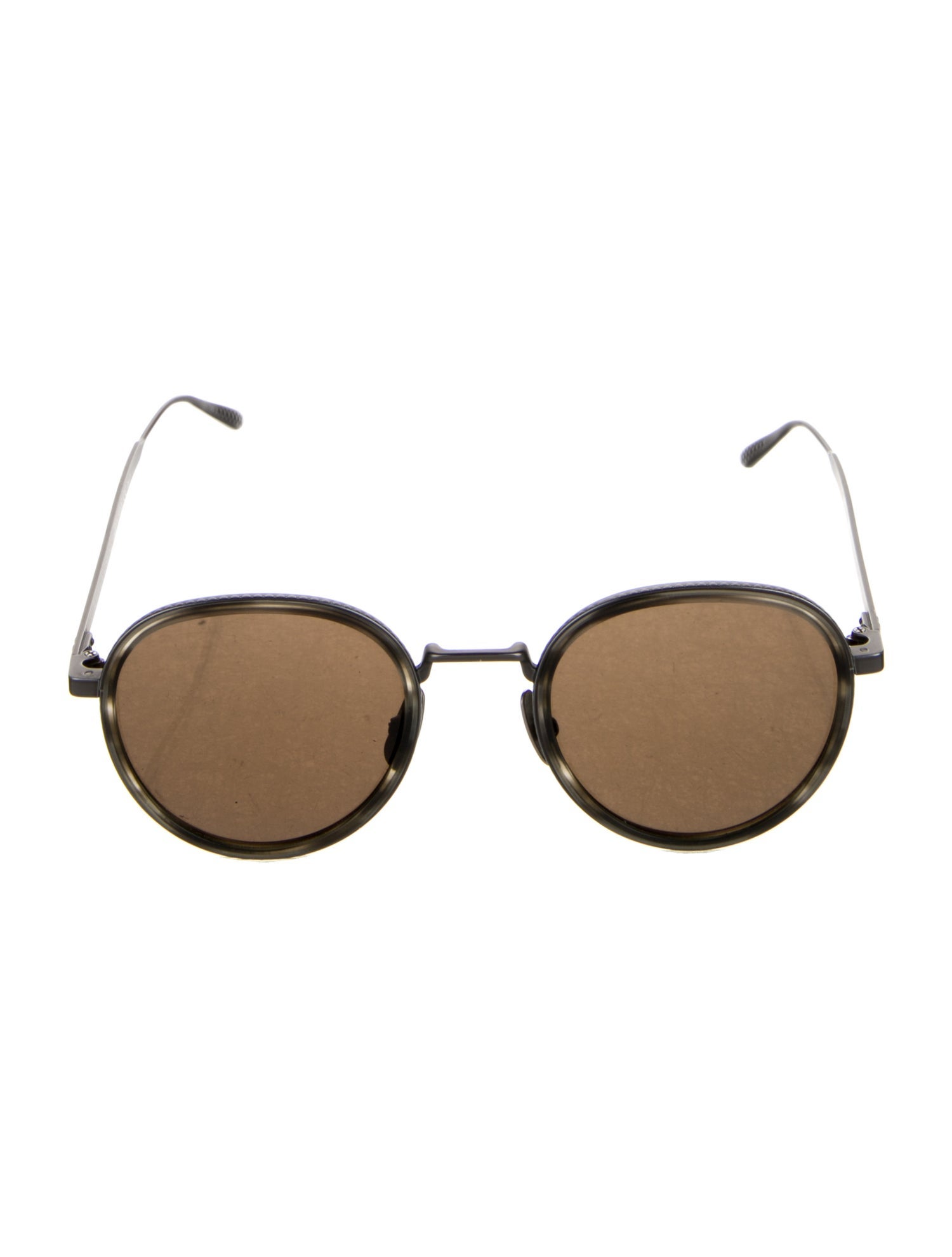 Bottega Veneta Round Tinted Sunglasses
