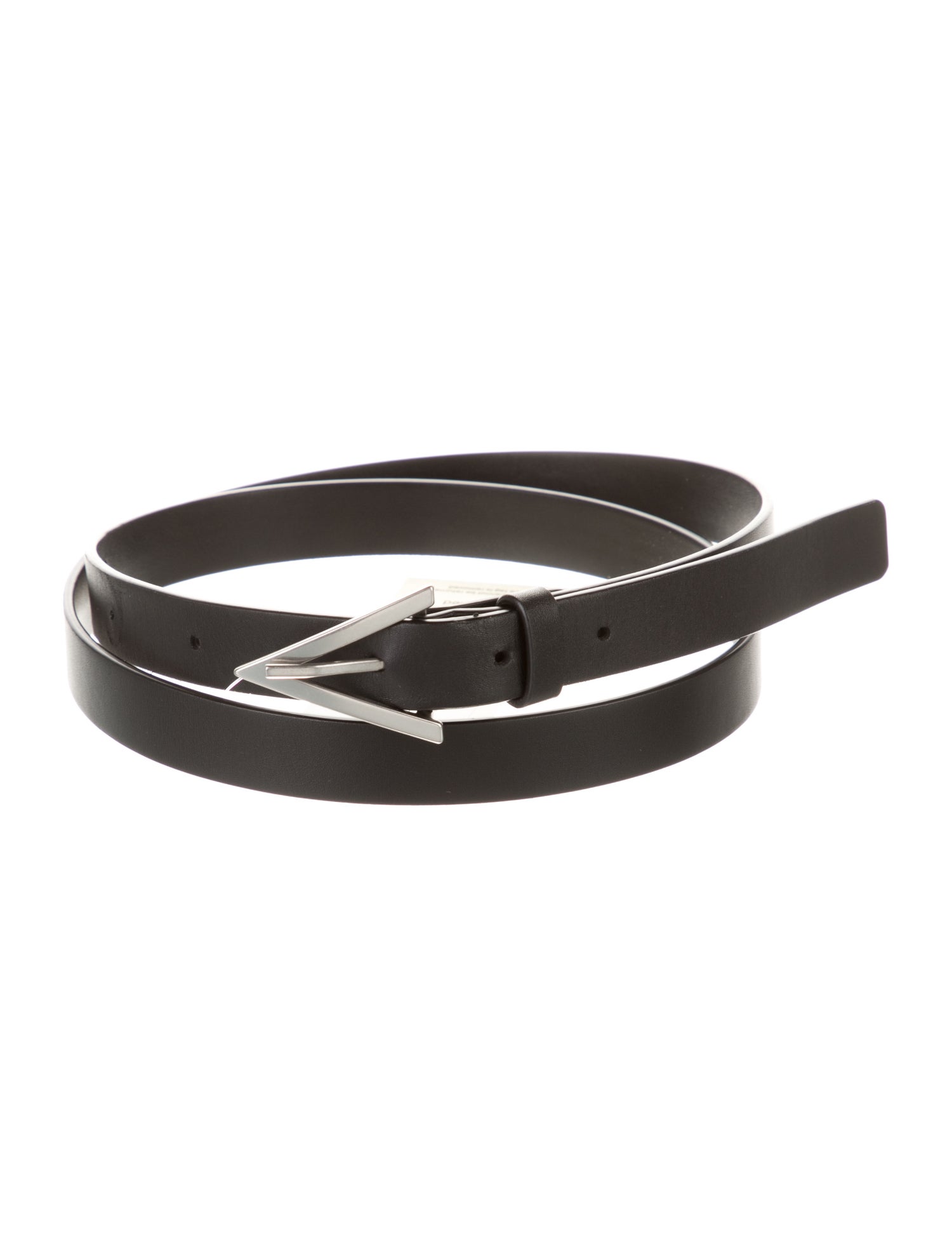 Bottega Veneta Skinny Leather Belt