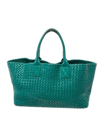 Bottega Veneta Totes Intrecciato Cabat Large Vintage