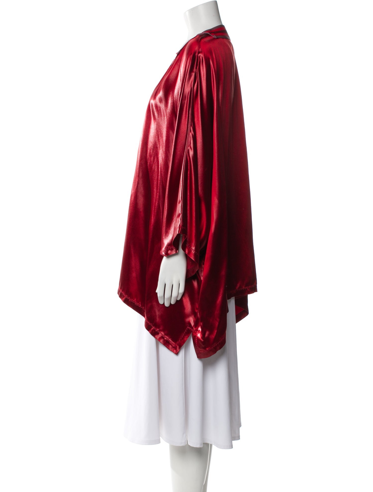 Bottega Veneta V-Neck Three-Quarter Sleeve Tunic