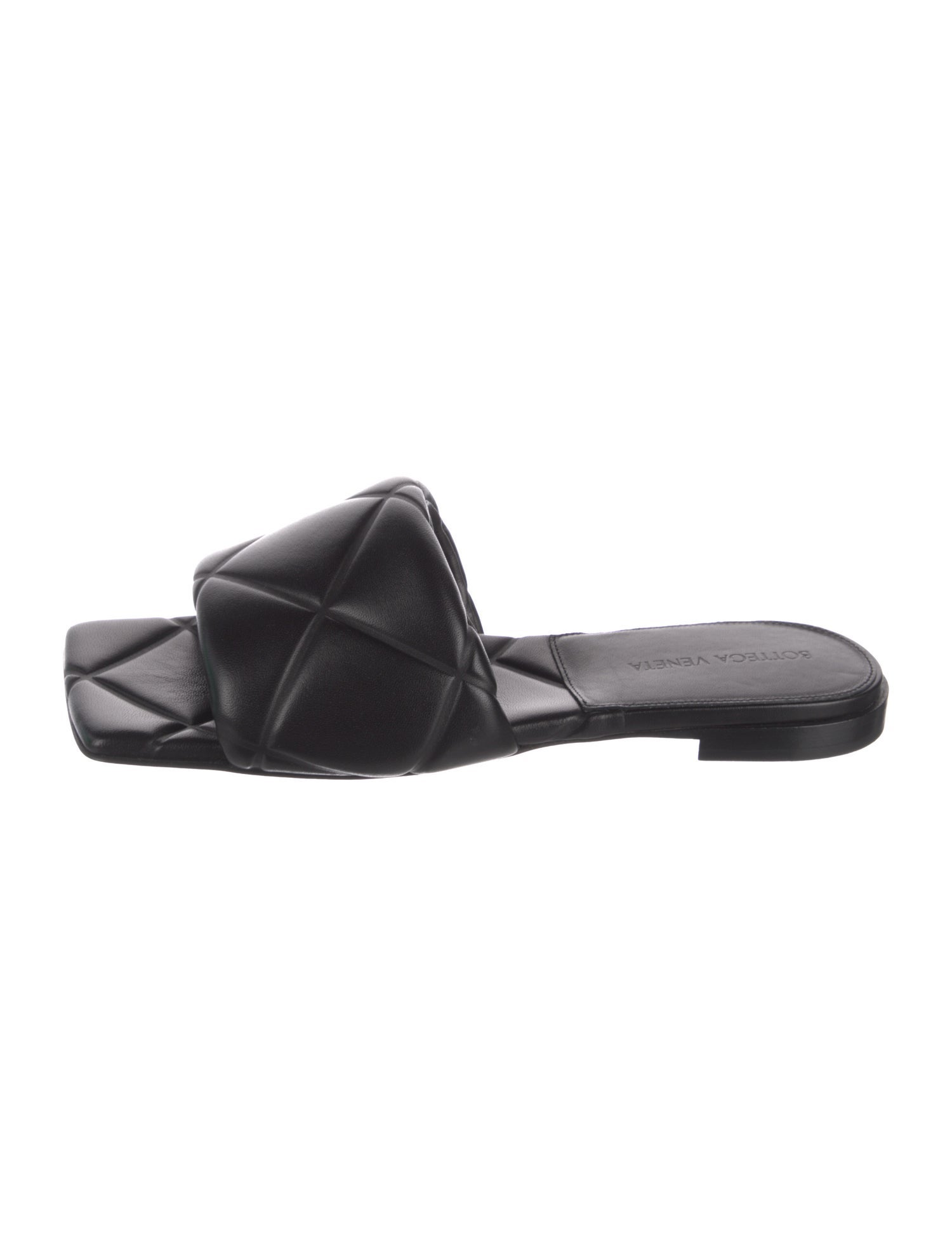 Bottega Veneta Leather Slides
