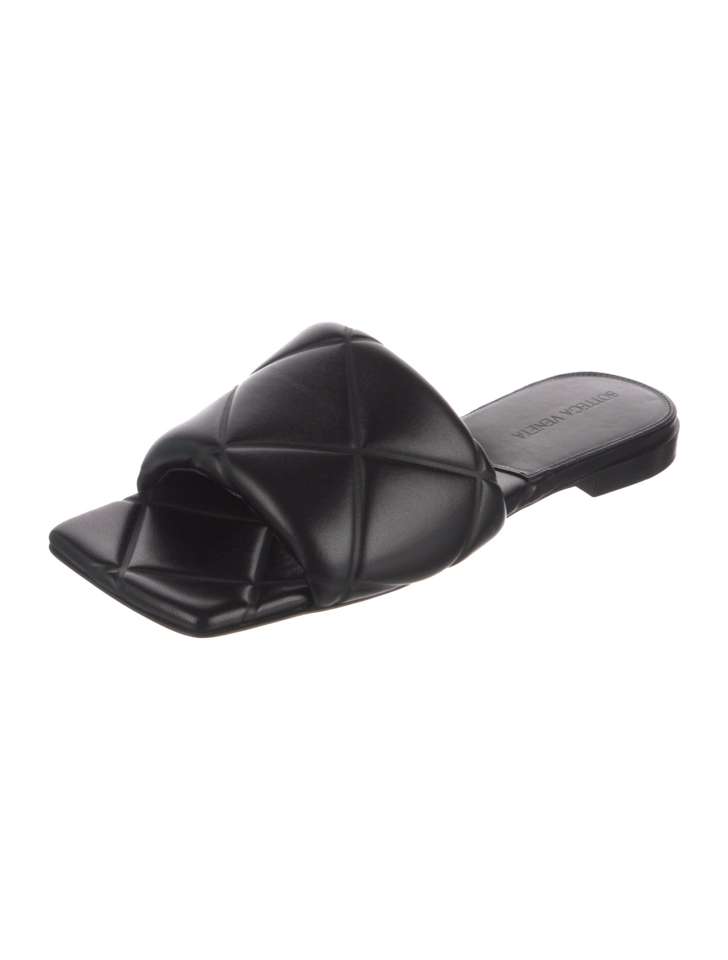 Bottega Veneta Leather Slides