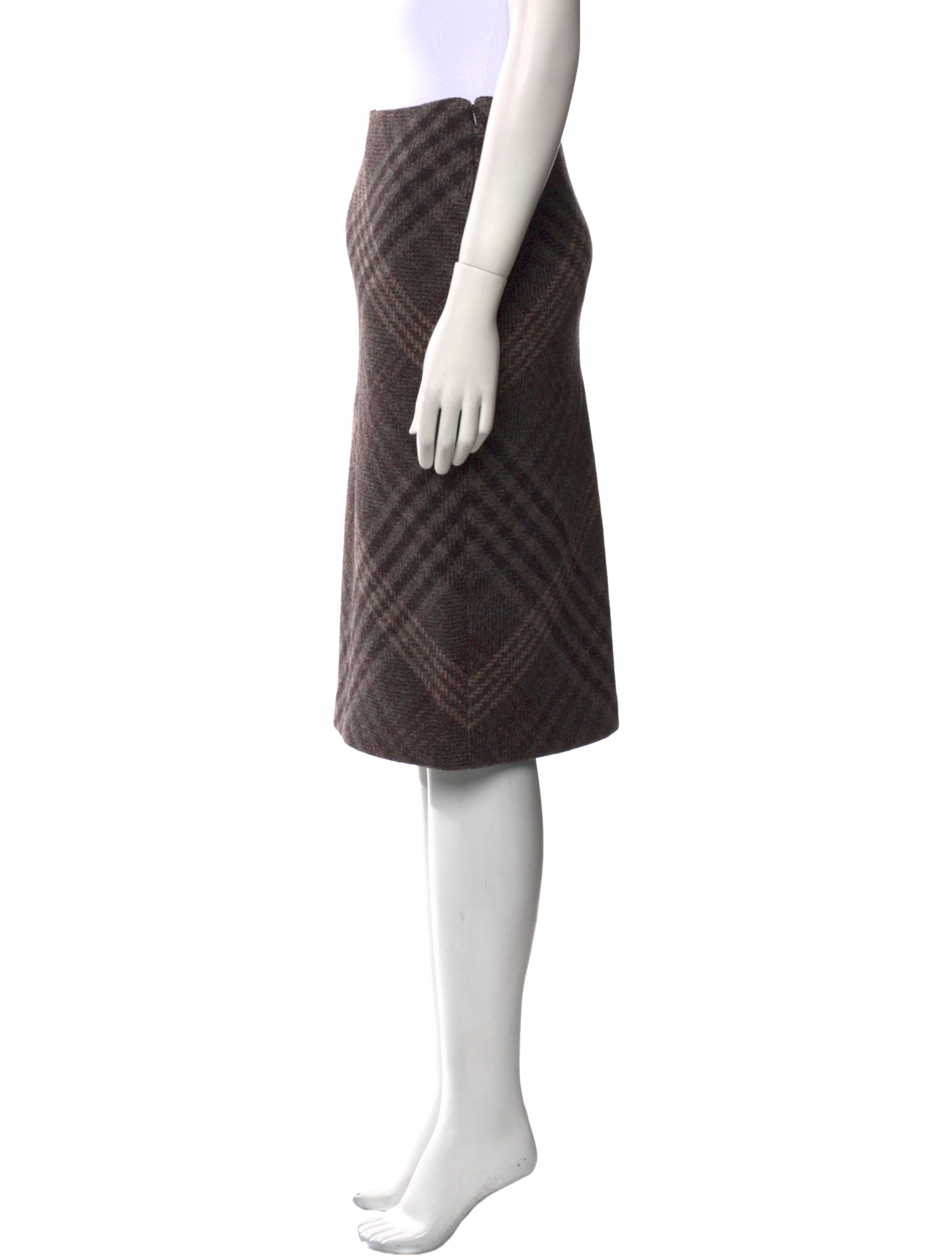 Bottega Veneta Wool Knee-Length Skirt