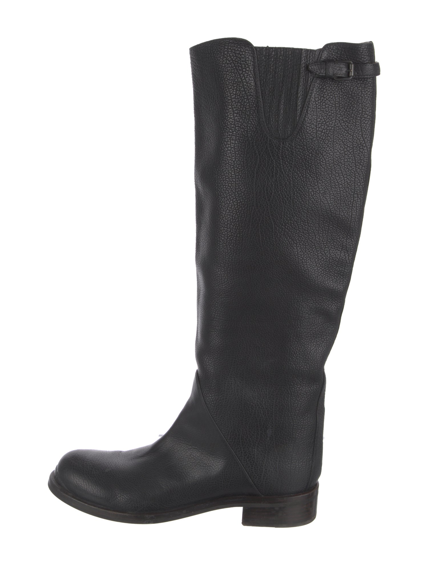Bottega Veneta Leather Riding Boots