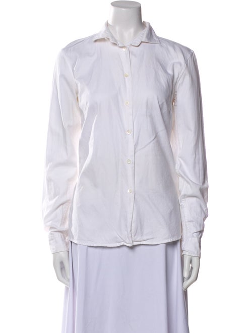 Bottega Veneta Long Sleeve Button-Up Top