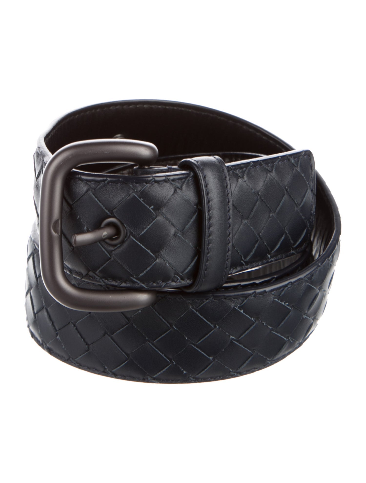 Bottega Veneta Intrecciato Weave Leather Waist Belt