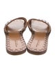 Bottega Veneta Intrecciato Weave Leather Slides