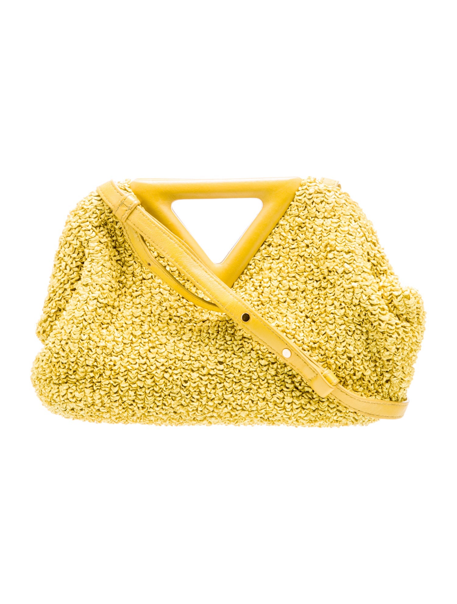 Bottega Veneta Raffia Point Small