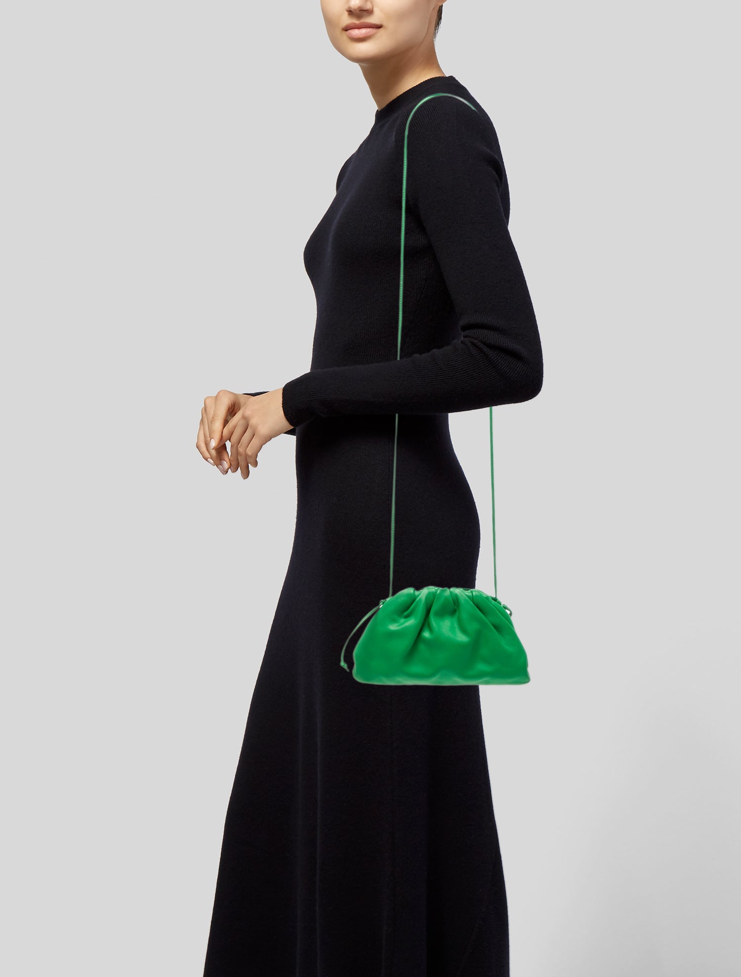 Bottega Veneta Leather Mini Pouch Mini