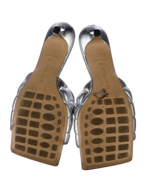 Bottega Veneta Intrecciato Weave Leather Slides