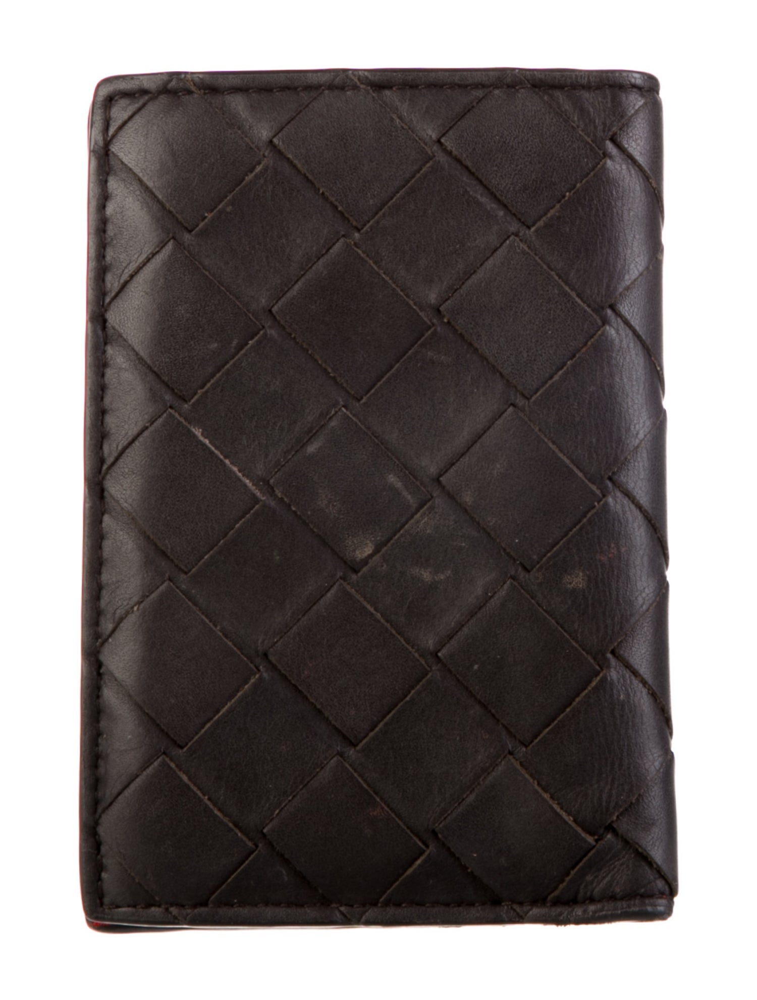 Bottega Veneta Intrecciato Weave Lambskin Bifold Wallet