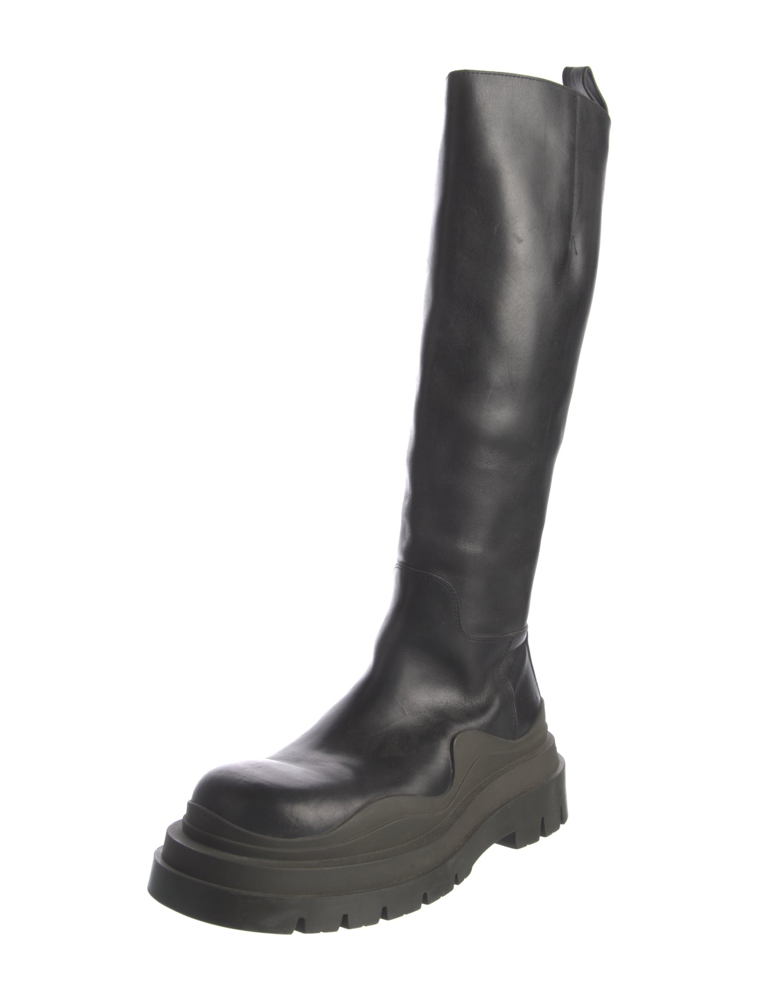 Bottega Veneta Leather Rain Boots