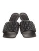 Bottega Veneta Quilted Pattern Leather Slides