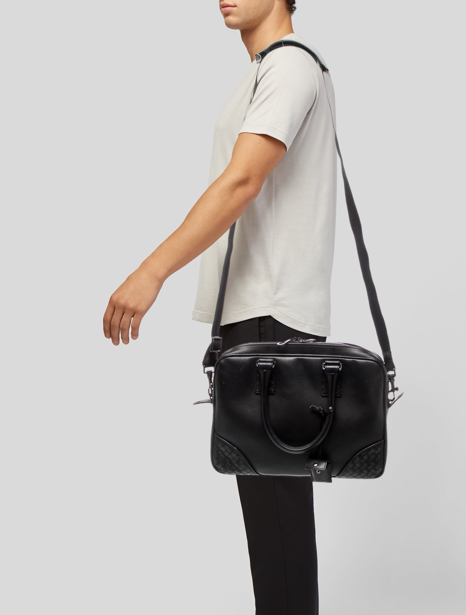 Bottega Veneta Intrecciato Weekender Bag Vintage