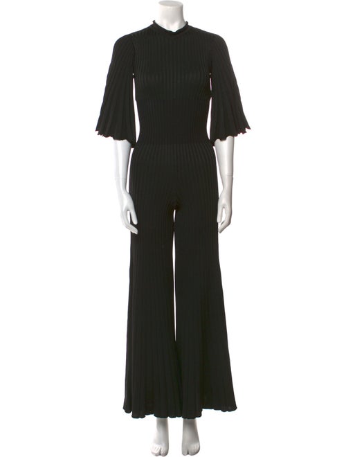 Bottega Veneta Mock Neck Jumpsuit
