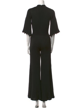 Bottega Veneta Mock Neck Jumpsuit