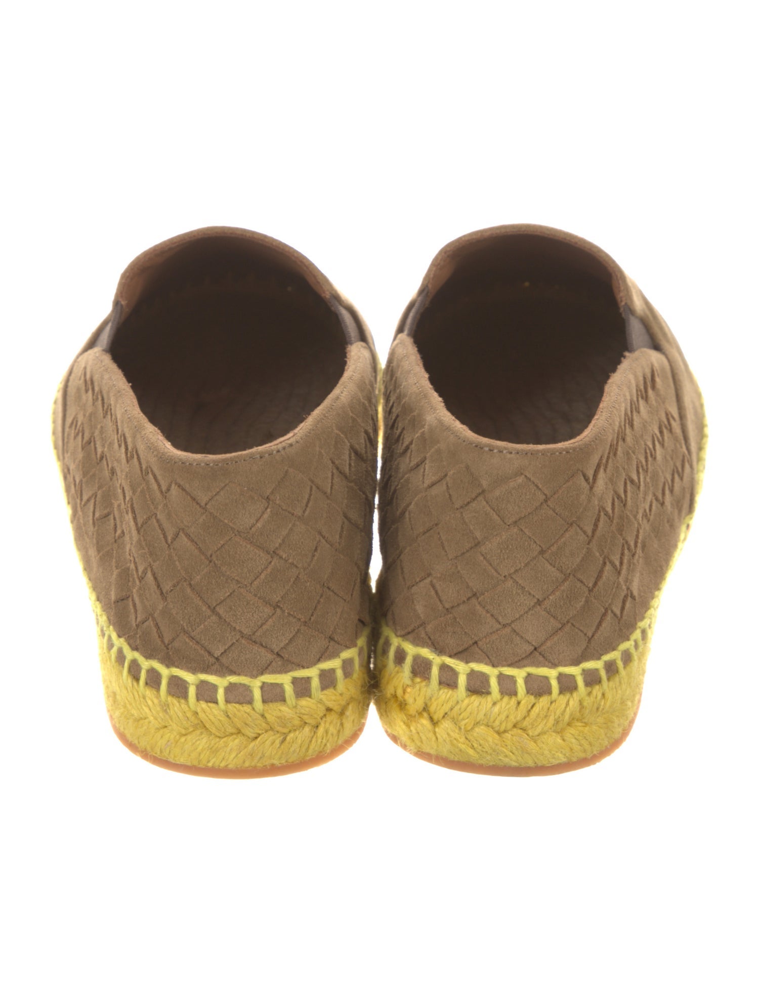 Bottega Veneta Intrecciato Weave Suede Loafers