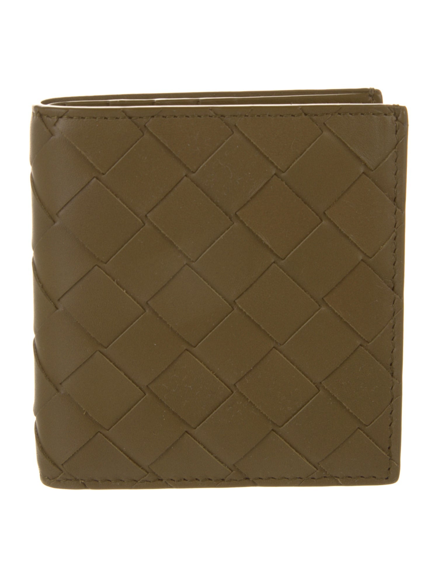 Bottega Veneta Intrecciato Weave Leather Bifold Wallet
