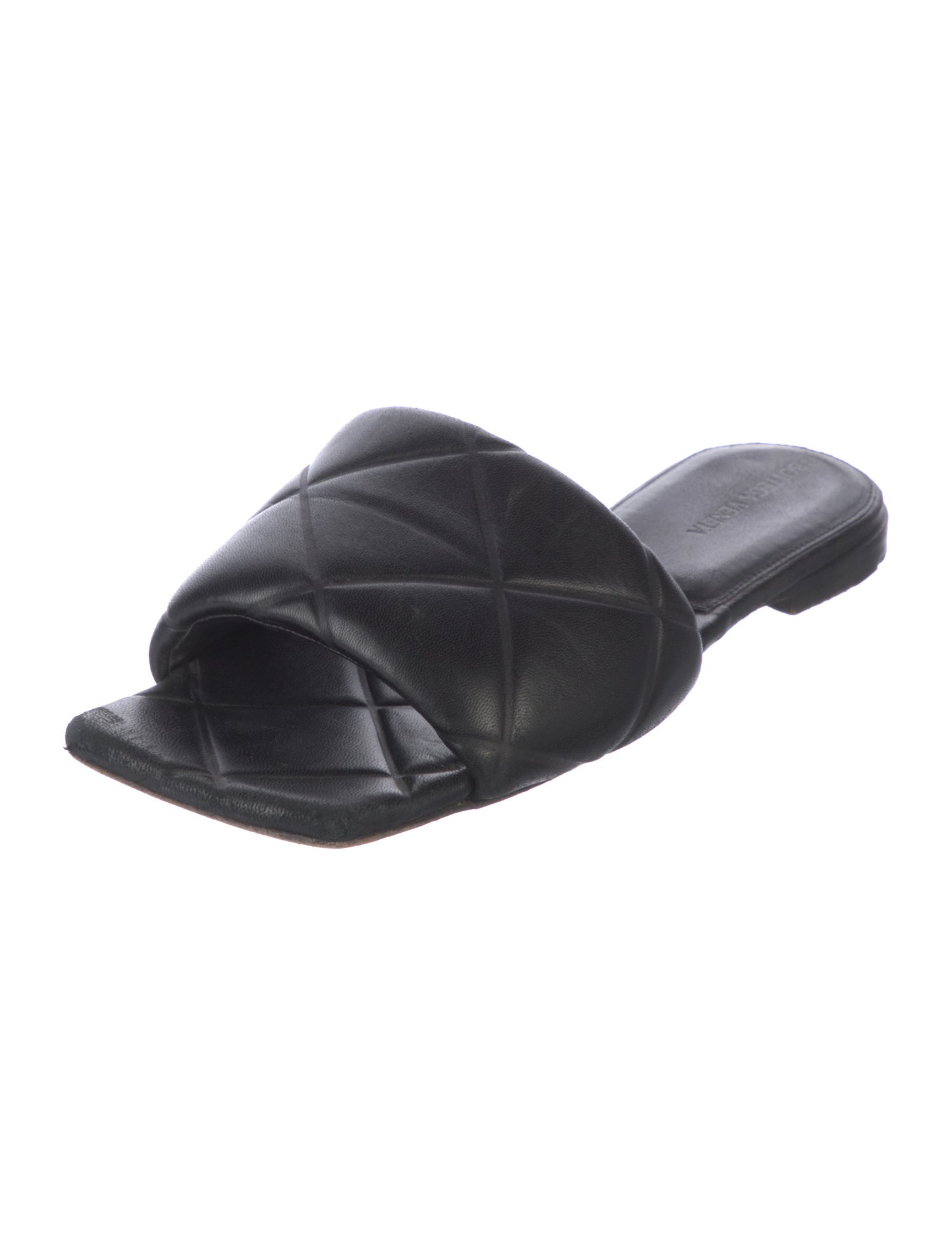 Bottega Veneta Leather Slippers