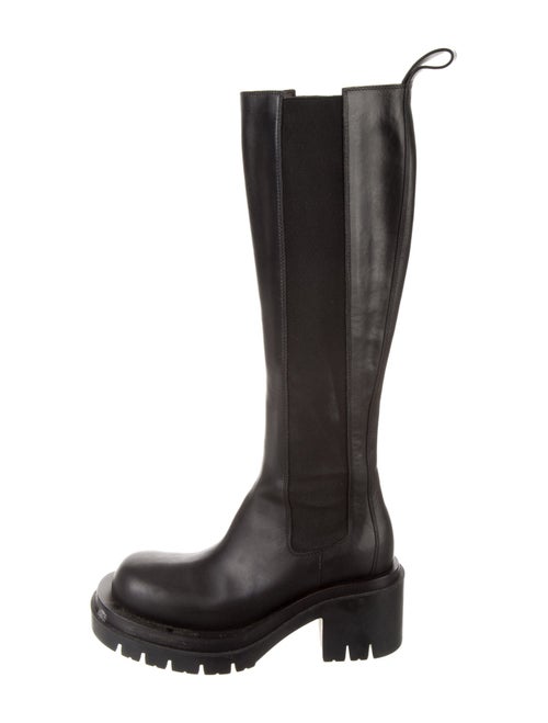 Bottega Veneta Leather Rain Boots
