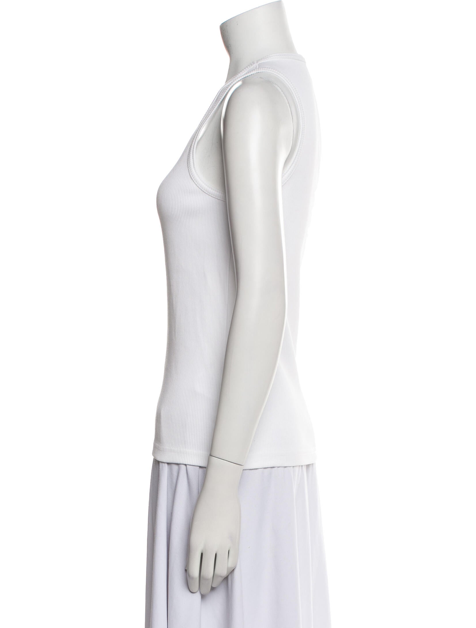 Bottega Veneta Scoop Neck Sleeveless Top
