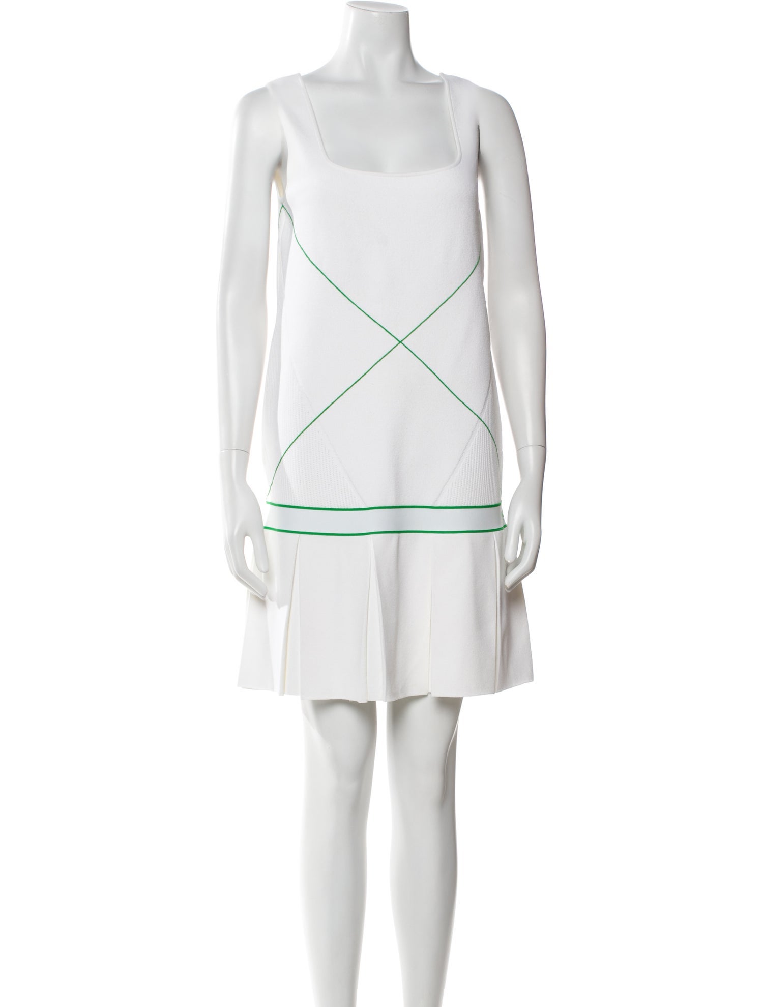 Bottega Veneta Scoop Neck Mini Dress