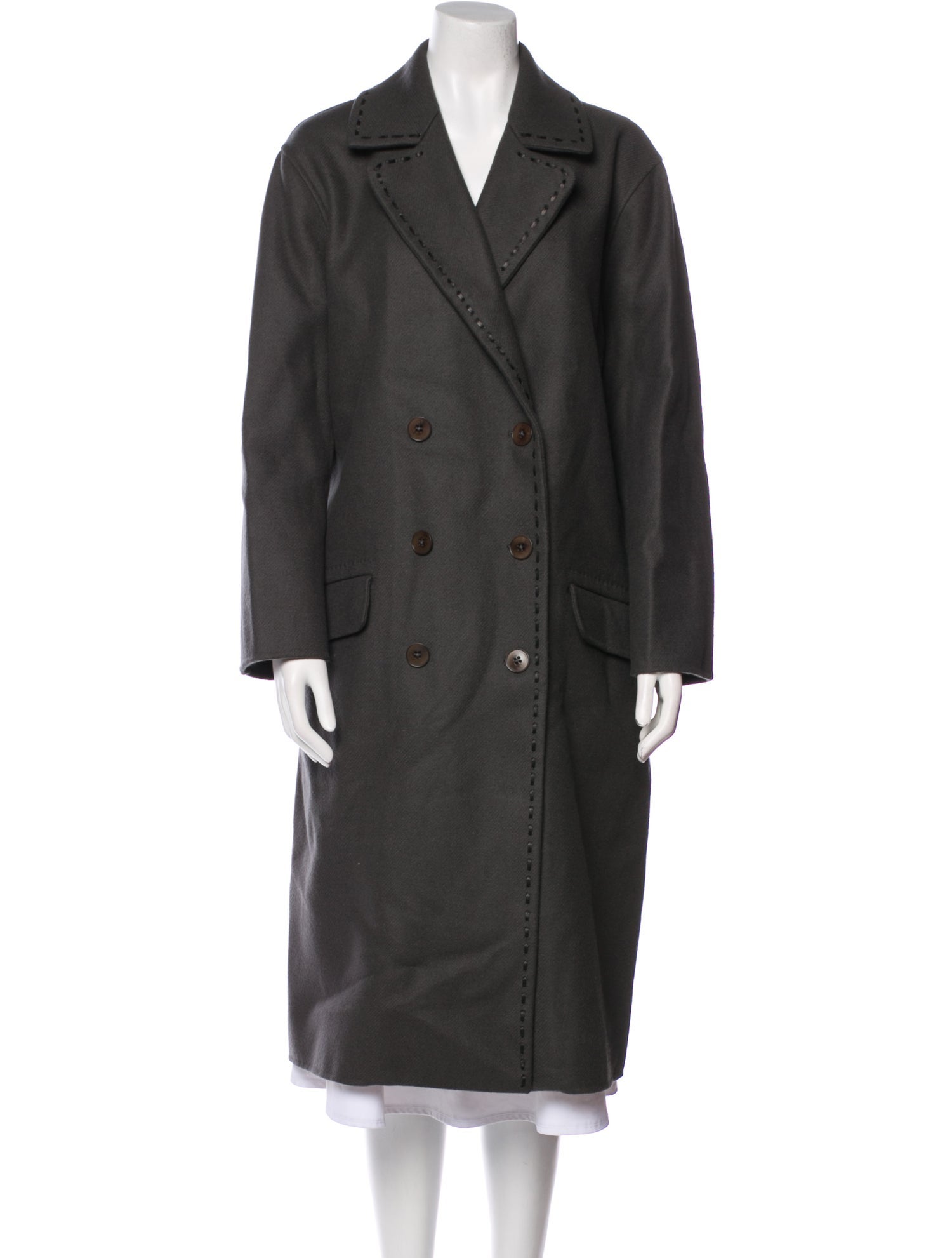 Bottega Veneta Vintage 2000's Trench Coat