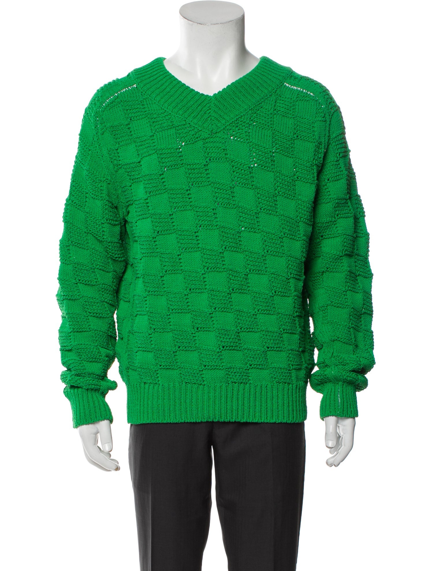 Bottega Veneta V-Neck Long Sleeve Pullover
