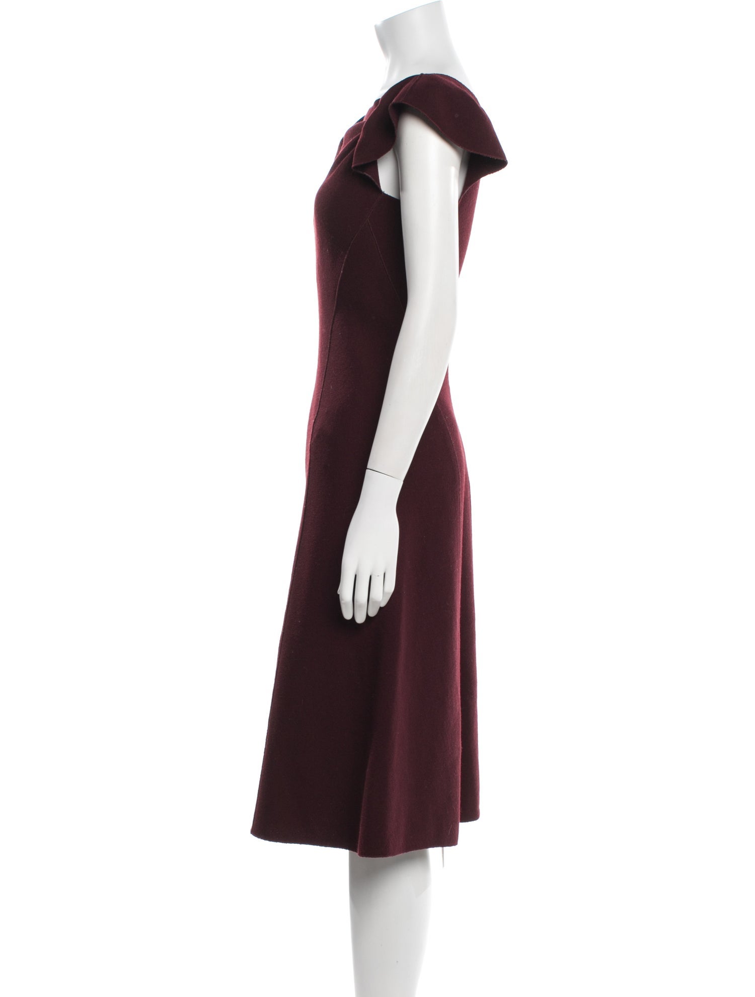 Bottega Veneta Wool Midi Length Dress