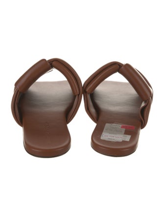 Bottega Veneta Leather Slides