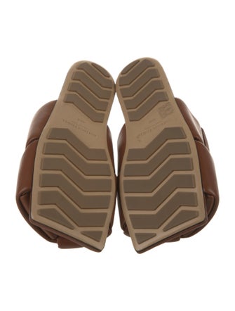 Bottega Veneta Leather Slides