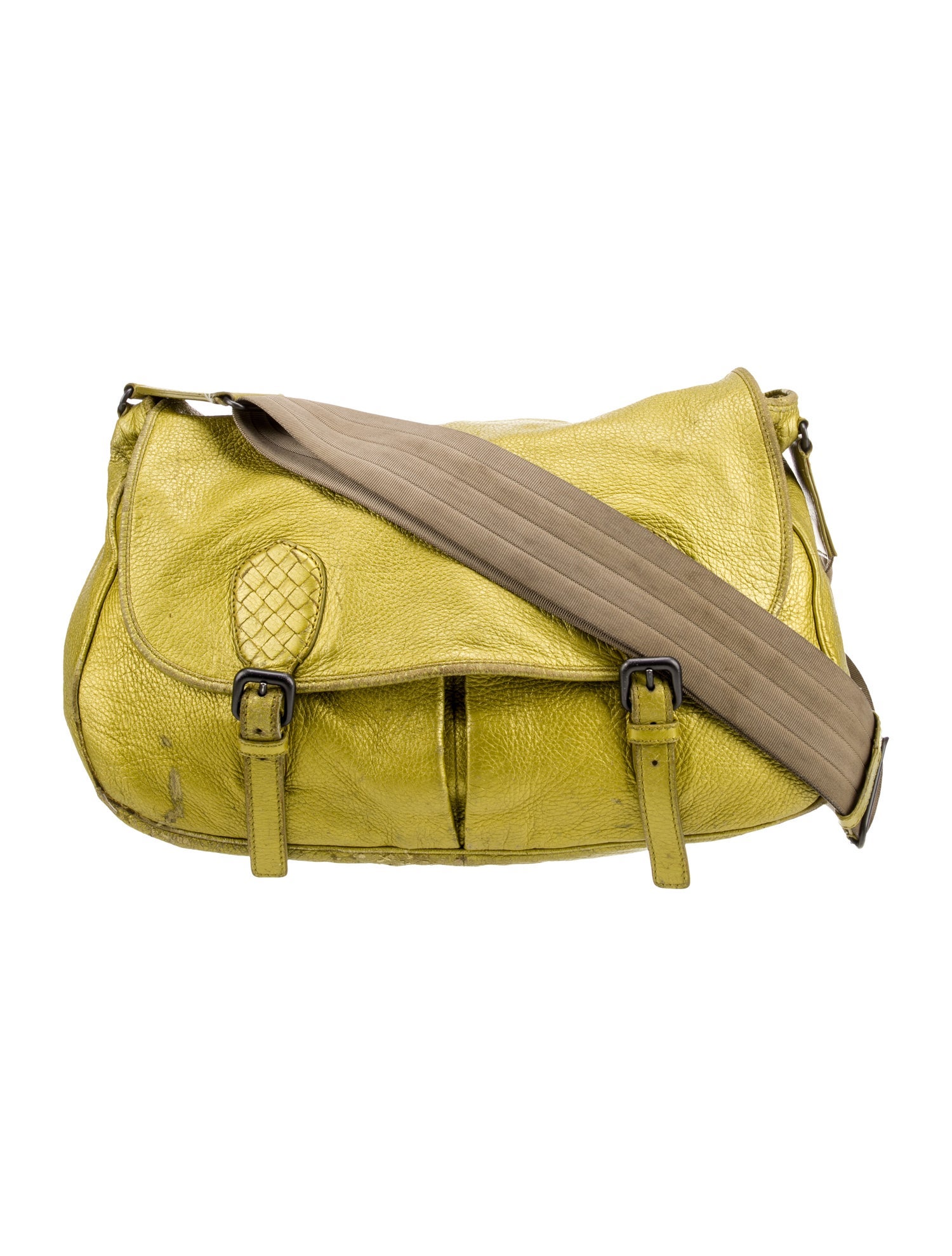 Bottega Veneta Intrecciato Shoulder Bag Vintage